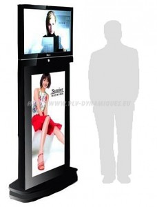 double-affichage-ecran-lcd-totem
