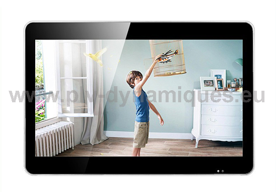 Displv wide screen : écran panoramique mural AD2258G  Affichage numérique : gamme « Displv » écran panoramique 22&Prime; AD2258G